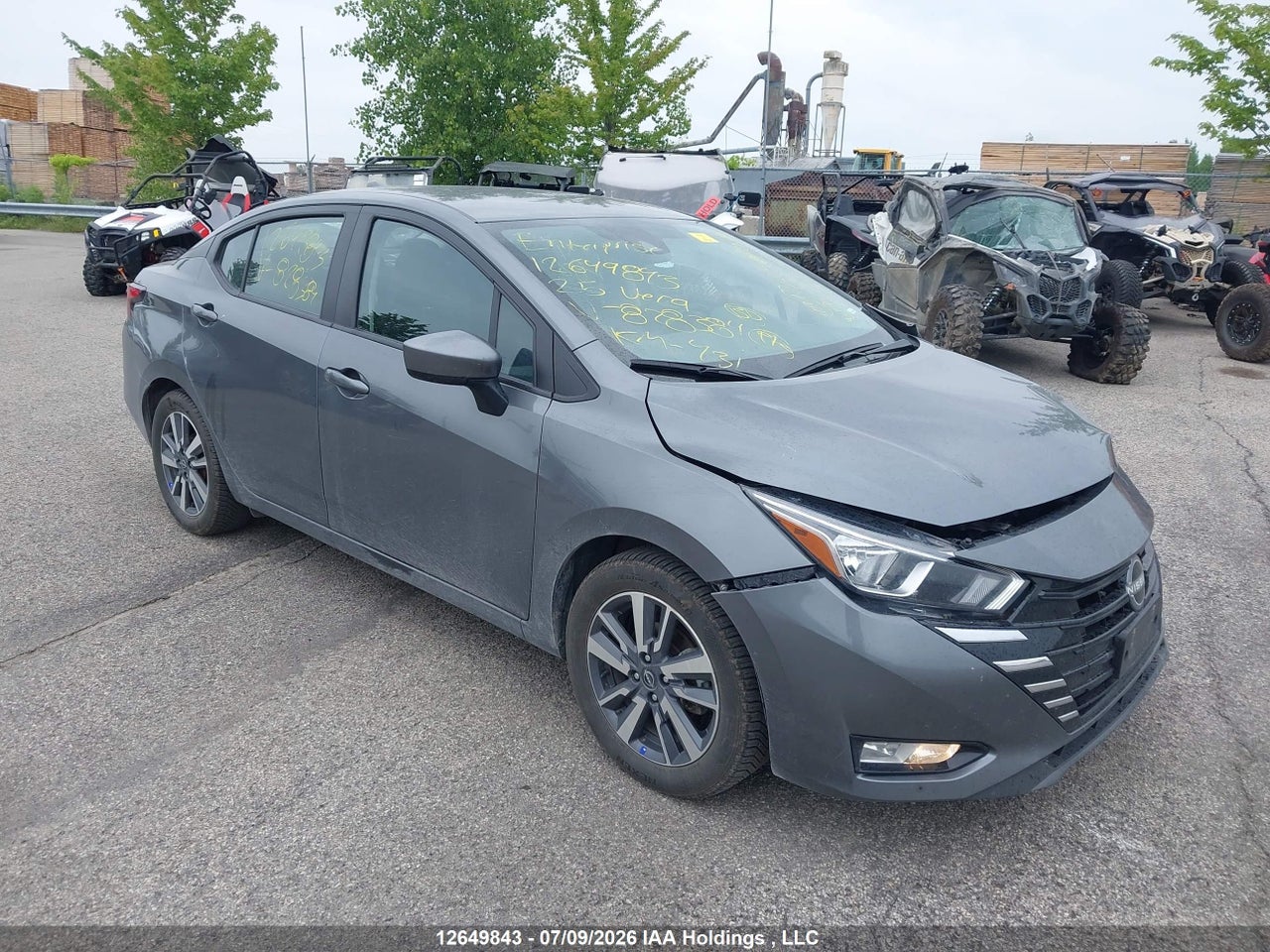 3N1CN8EV4SL828384 · 2025 NISSAN VERSA SV