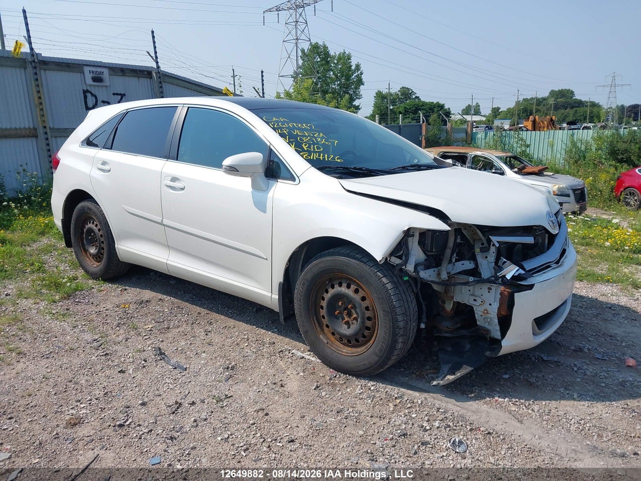 2014 TOYOTA VENZA LE/XLE