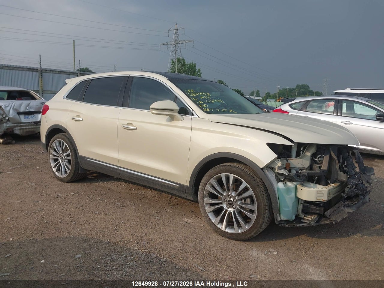 2LMTJ8LP0GBL31493 · 2016 LINCOLN MKX RESERVE