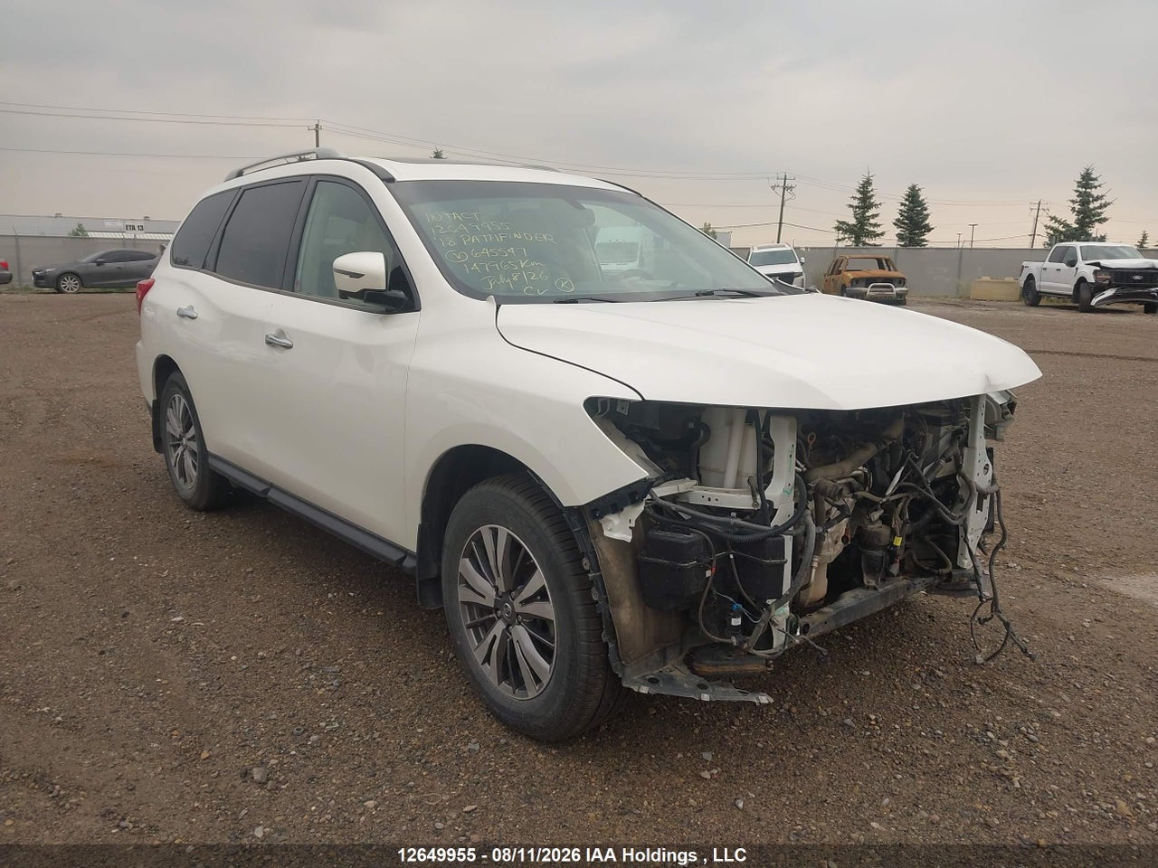 5N1DR2MM9JC645547 · 2018 NISSAN PATHFINDER S/SV/SL/PLATINUM