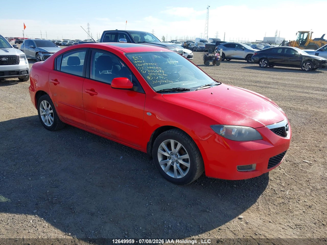 JM1BK32F871706675 · 2007 MAZDA MAZDA3 GS/GX