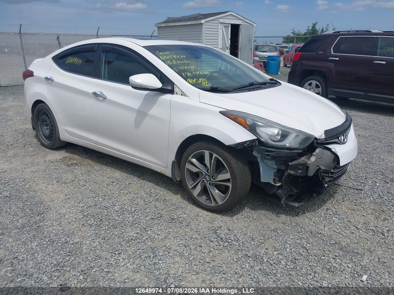 KMHDH4AH4FU449913 · 2015 HYUNDAI ELANTRA SE/SPORT/LIMITED
