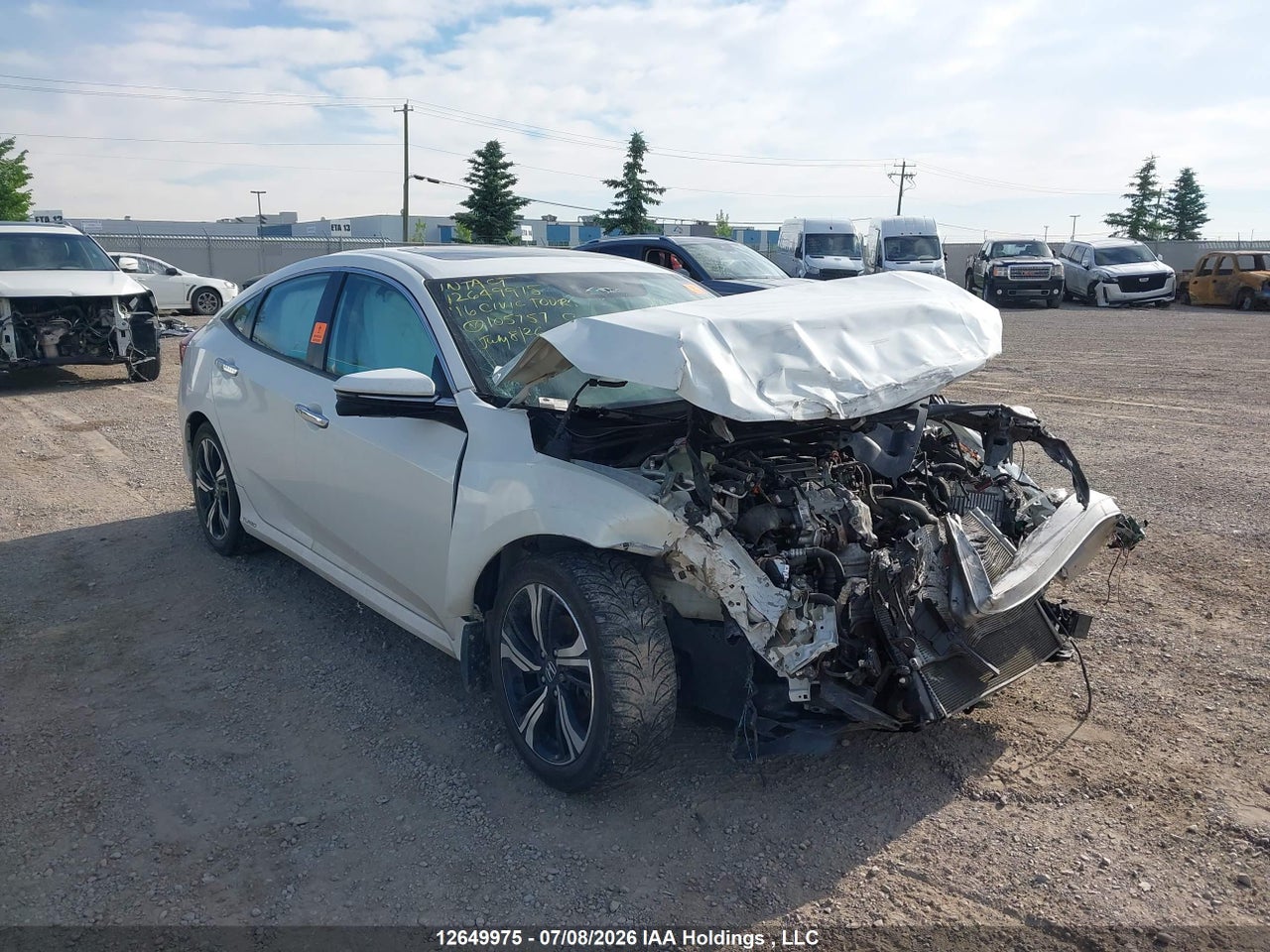 2HGFC1F94GH105757 · 2016 HONDA Civic touring