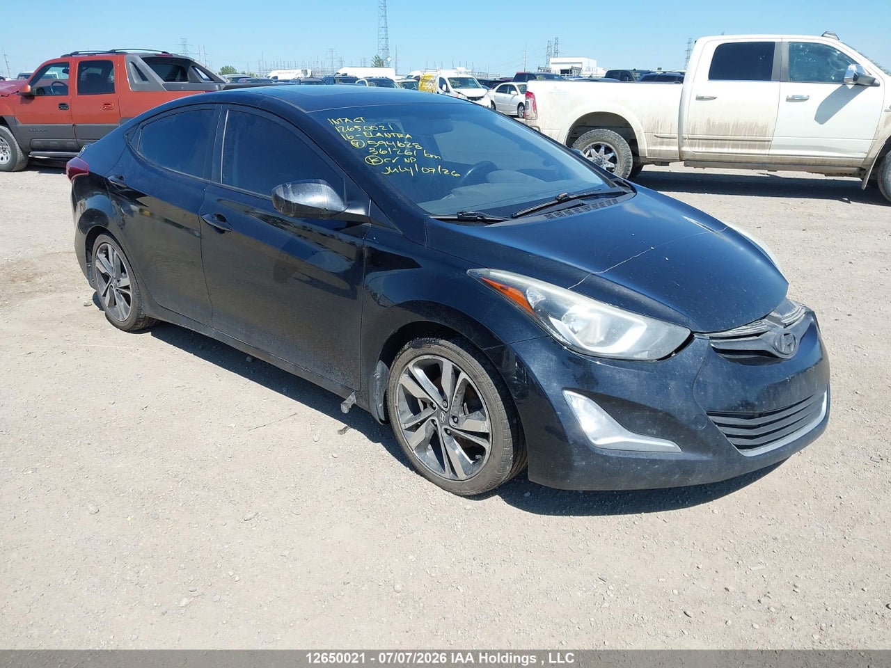 KMHDH4AH4GU594628 · 2016 HYUNDAI ELANTRA SE/SPORT/LIMITED