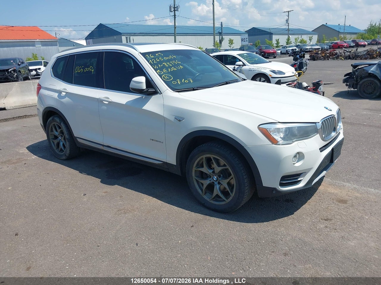 5UXWY3C53G0N88156 · 2016 BMW X3 XDRIVE28D
