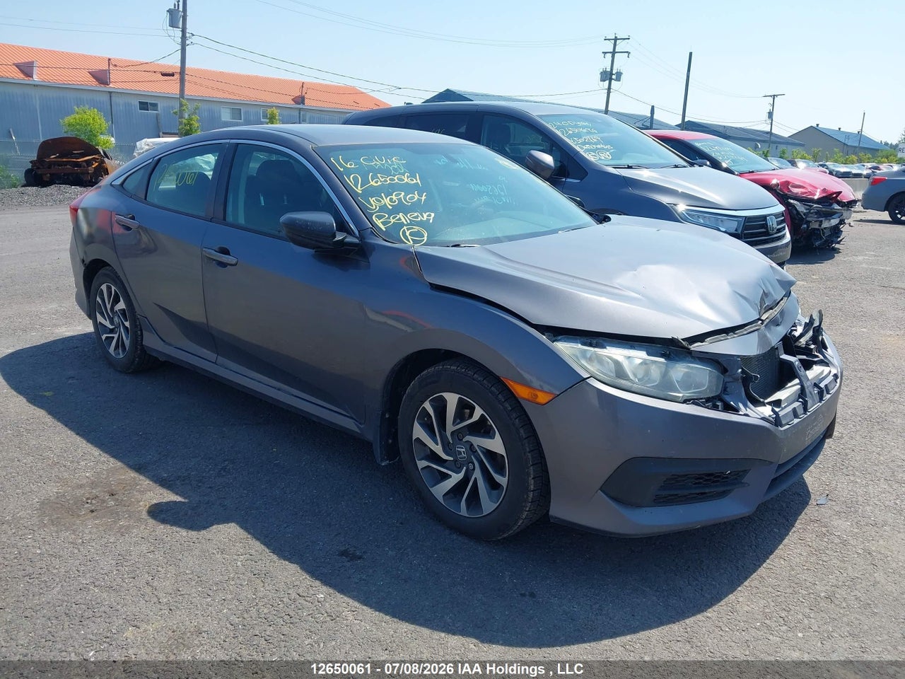 2HGFC2E26GH010904 · 2016 HONDA CIVIC DX