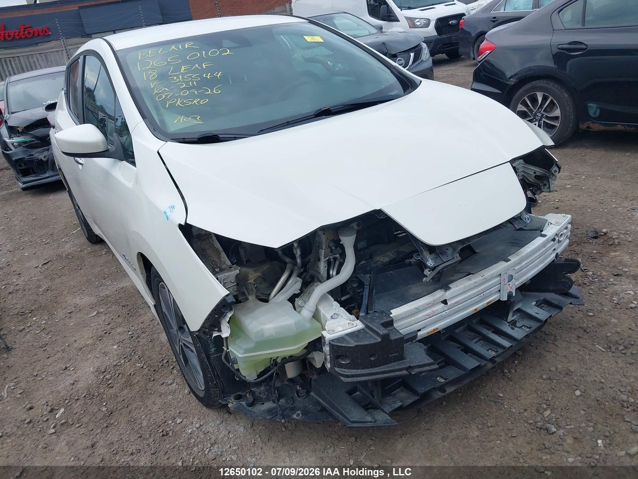 1N4AZ1CP4JC315544 · 2018 NISSAN LEAF