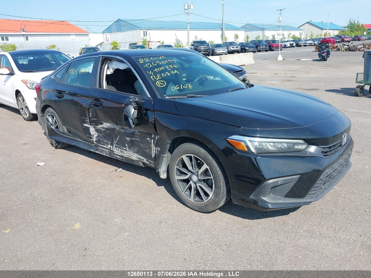 2HGFE2F29NH100876 · 2022 HONDA CIVIC LX