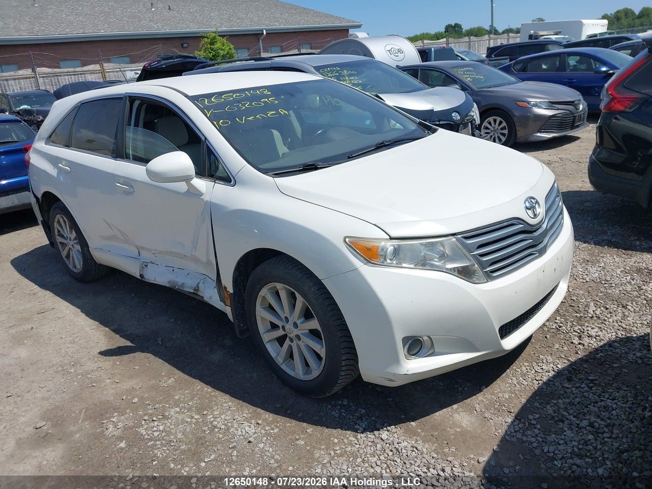 4T3ZA3BB6AU032095 · 2010 TOYOTA VENZA