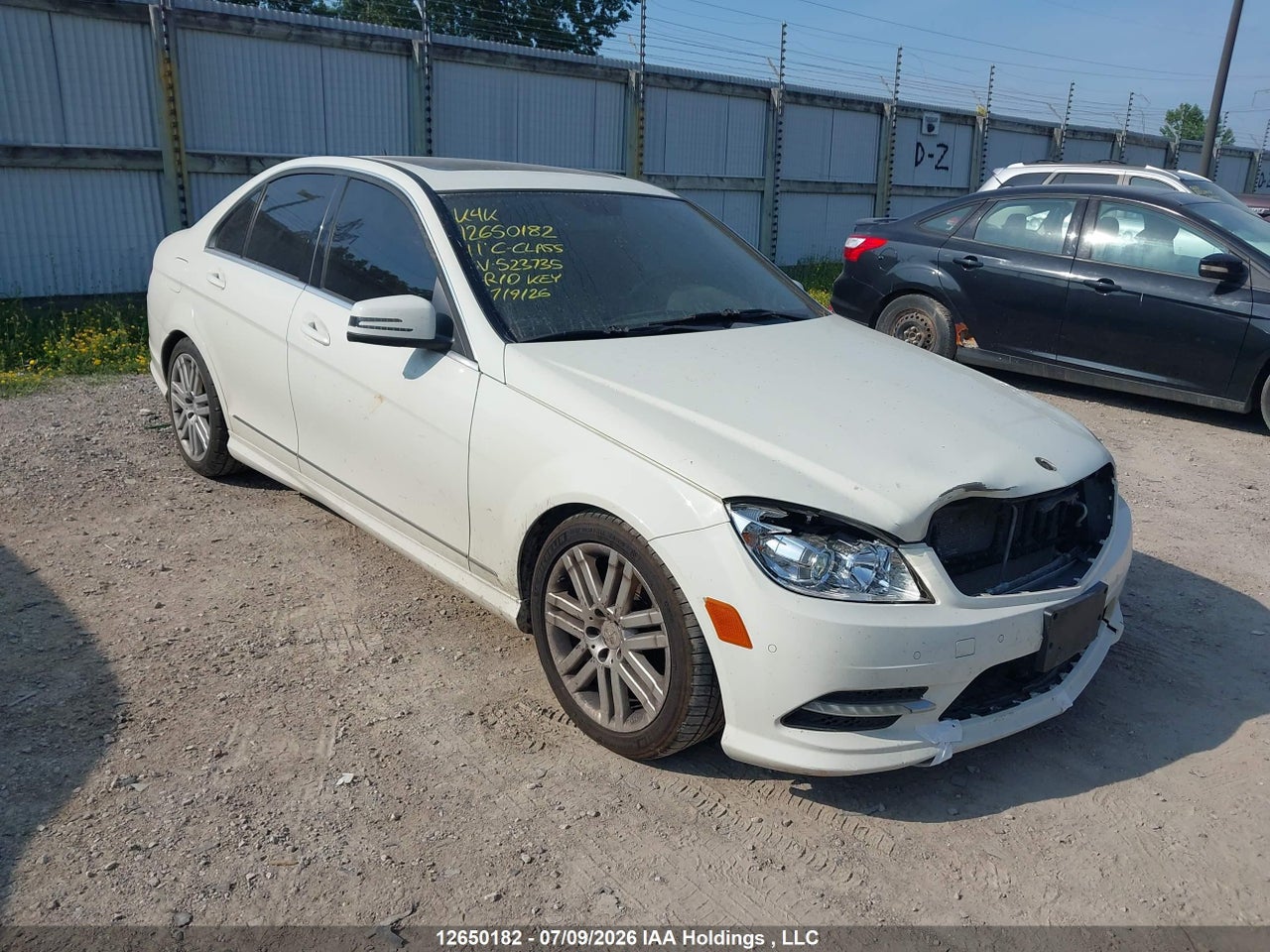 WDDGF8FB9BA523735 · 2011 MERCEDES BENZ C-CLASS