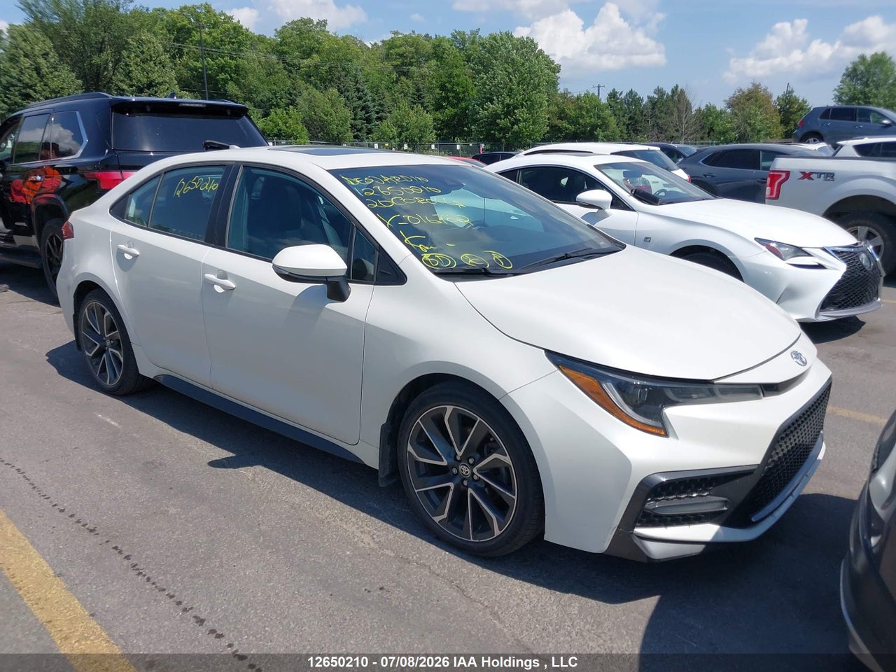 5YFB4RBE0LP016722 · 2020 TOYOTA COROLLA SE/XSE