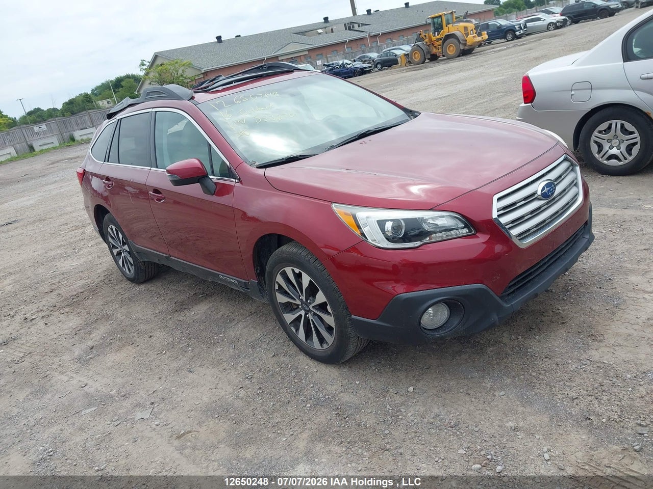 4S4BSFNC0G3353870 · 2016 SUBARU OUTBACK 3.6R LIMITED