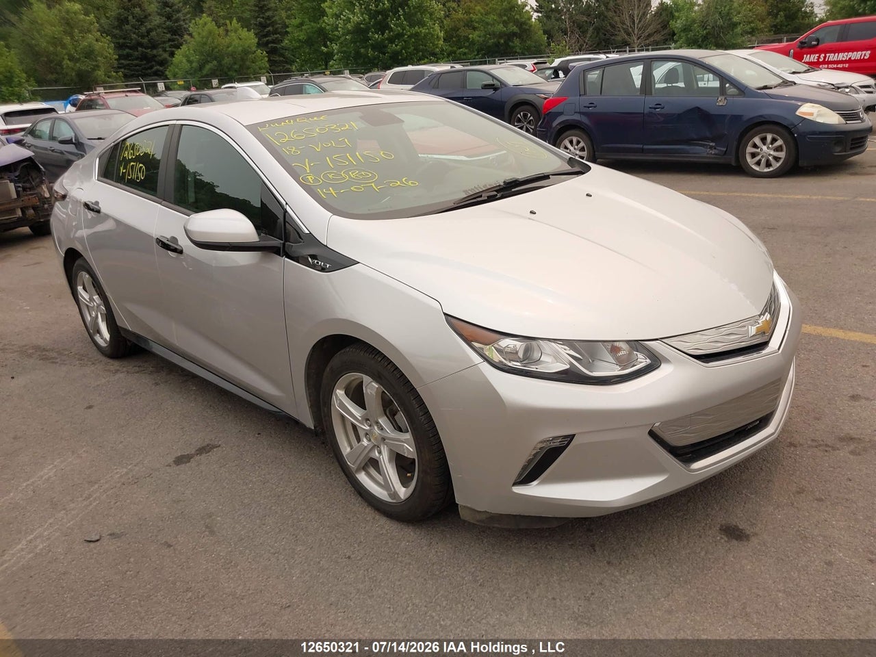 1G1RA6S50JU151150 · 2018 CHEVROLET VOLT LT