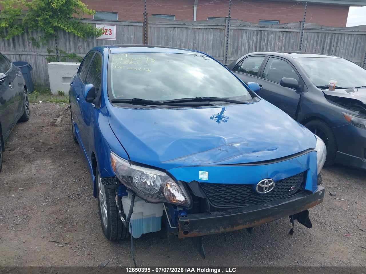 2T1BU4EE9AC206563 · 2010 TOYOTA COROLLA S