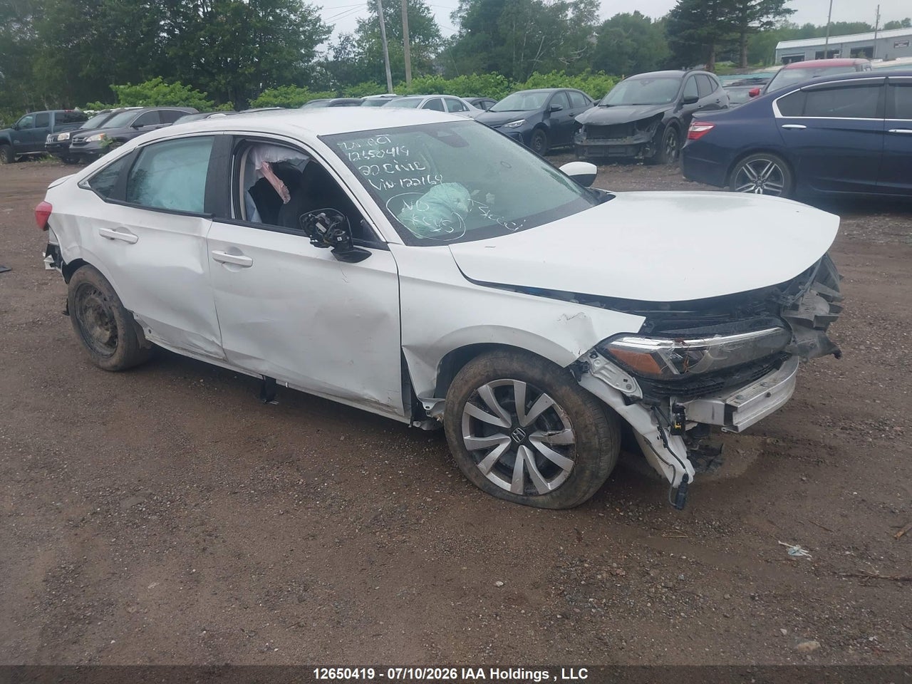 2HGFE2F27NH122164 · 2022 HONDA CIVIC LX