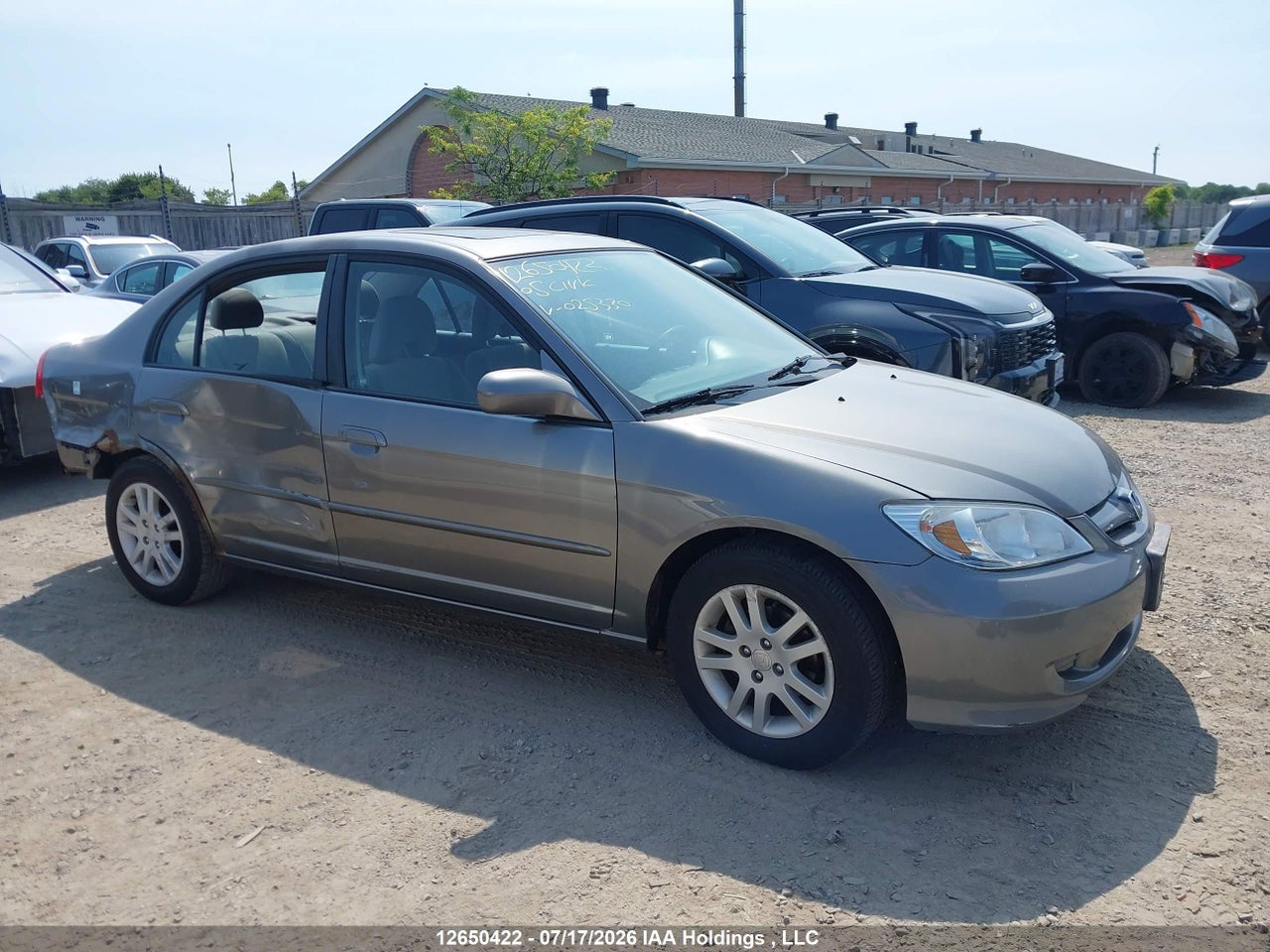 2HGES16645H025330 · 2005 HONDA CIVIC LX