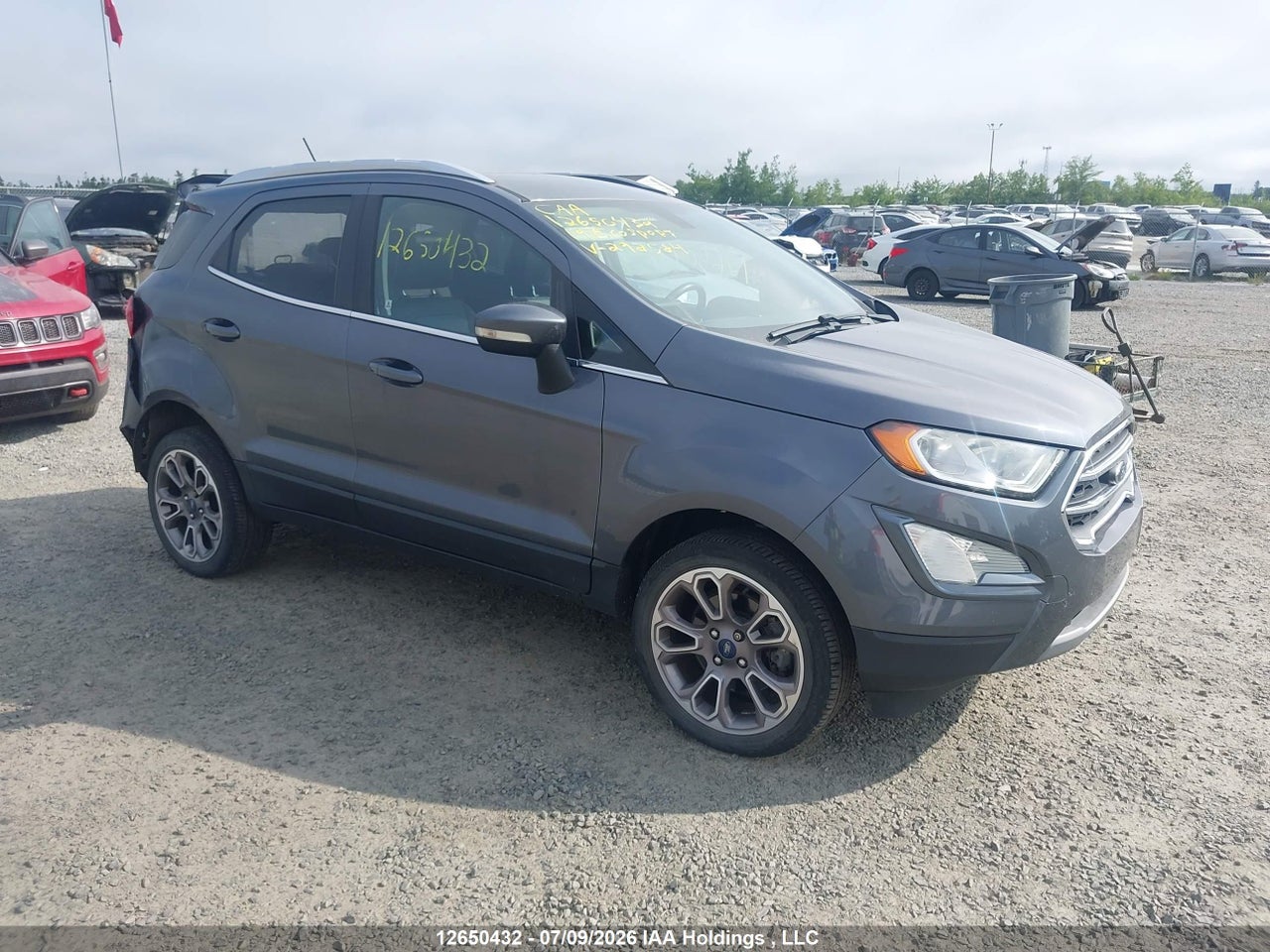 MAJ6S3KL1KC292584 · 2019 FORD ECOSPORT TITANIUM