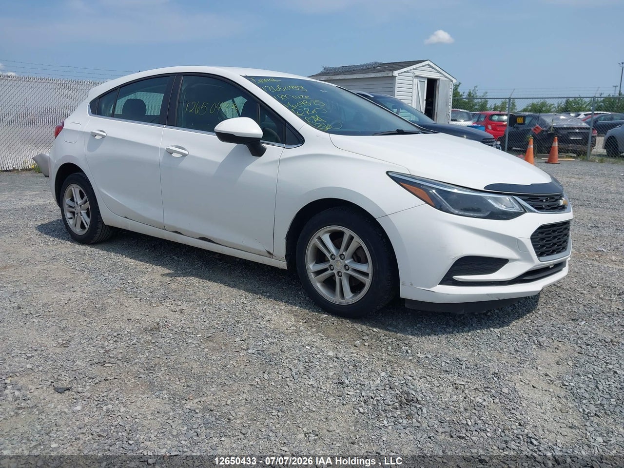 3G1BE6SM0JS604325 · 2018 CHEVROLET CRUZE LT AUTO