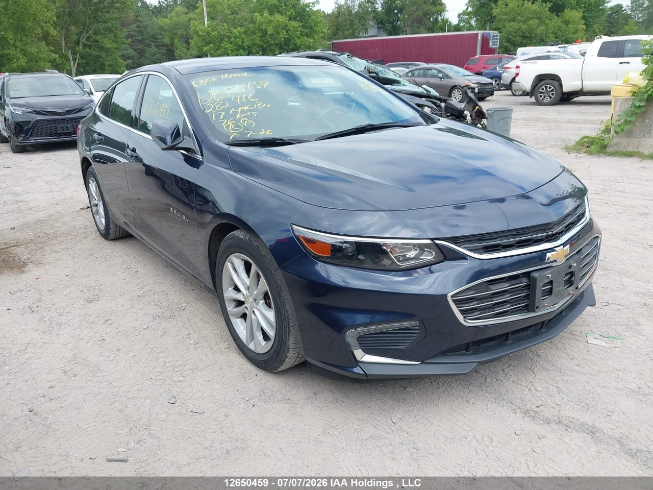 1G1ZE5ST4HF282416 · 2017 CHEVROLET MALIBU LT