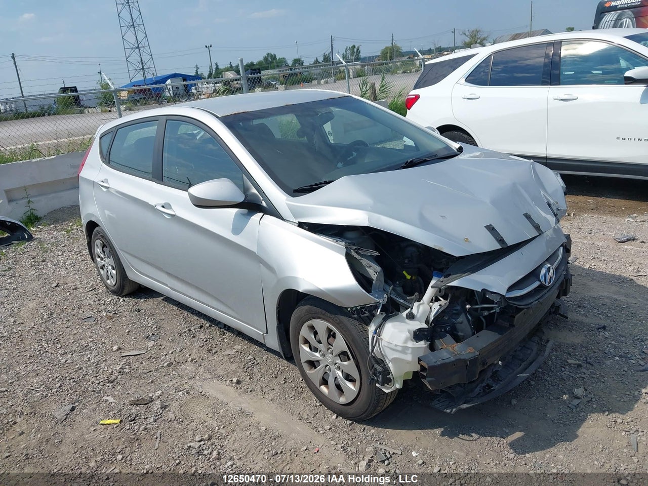 KMHCT5AEXFU220531 · 2015 HYUNDAI ACCENT GL