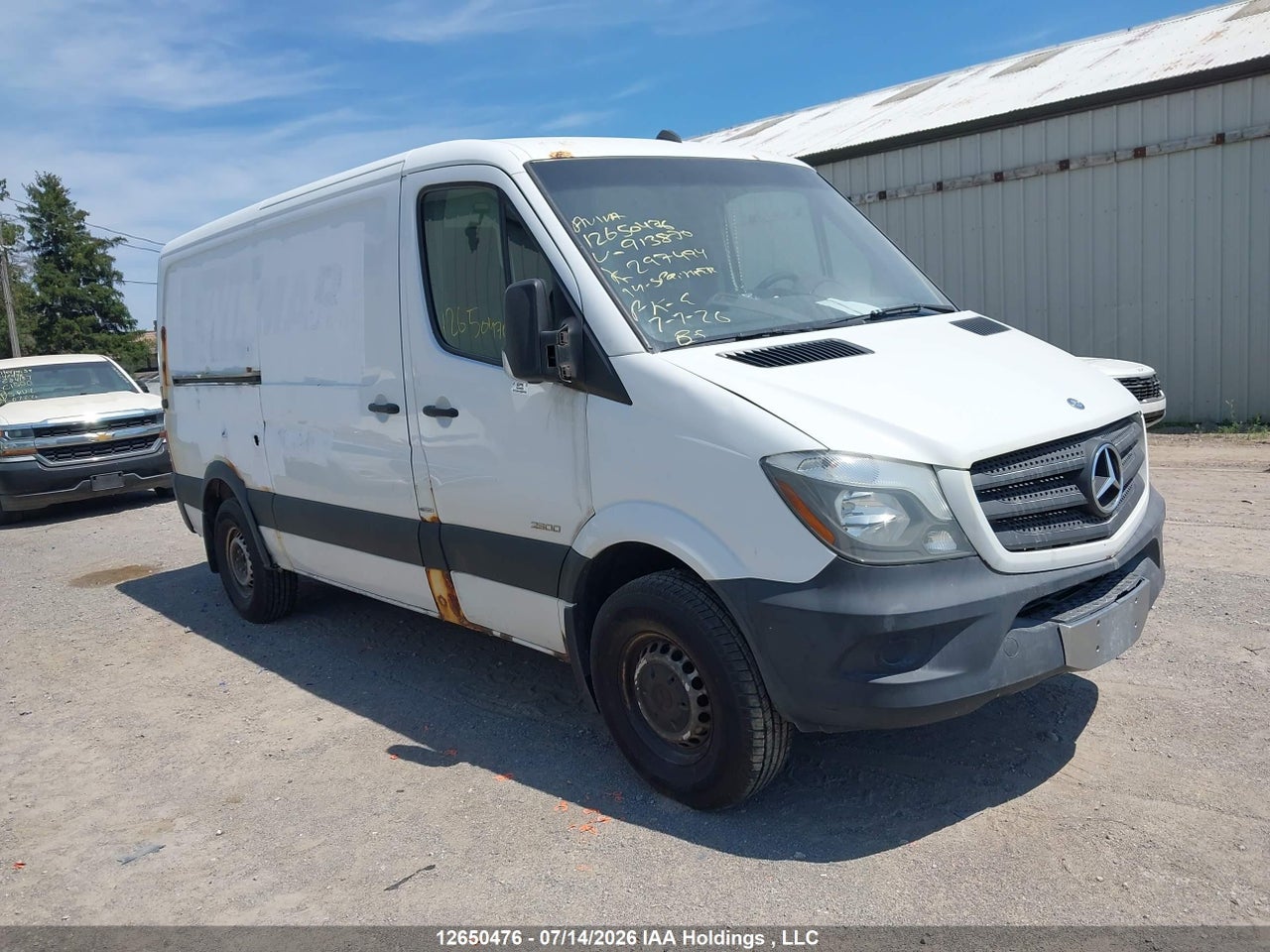 WD3BE7DC9E5913870 · 2014 MERCEDES BENZ SPRINTER 2500