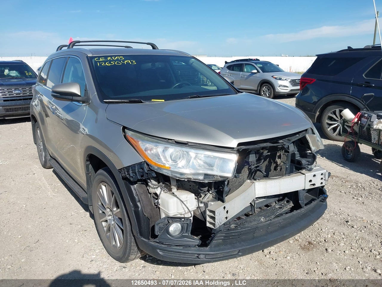 5TDJKRFH4ES052204 · 2014 TOYOTA highlander xle