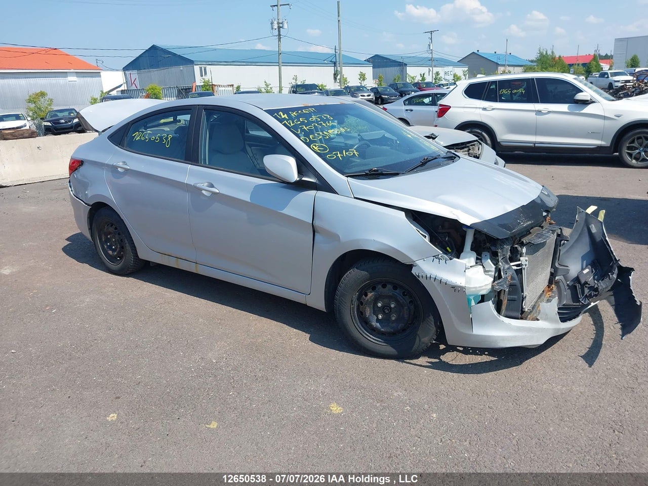 KMHCT4AE8EU703766 · 2014 HYUNDAI ACCENT GLS/GS