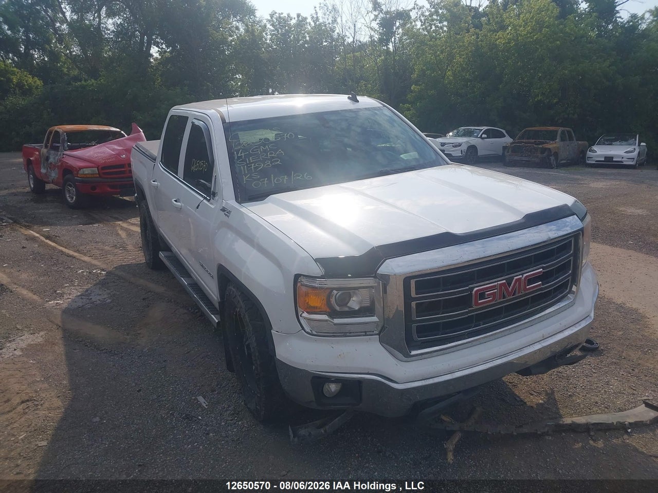 3GTU2UECXEG117982 · 2014 GMC SIERRA K1500 SLE