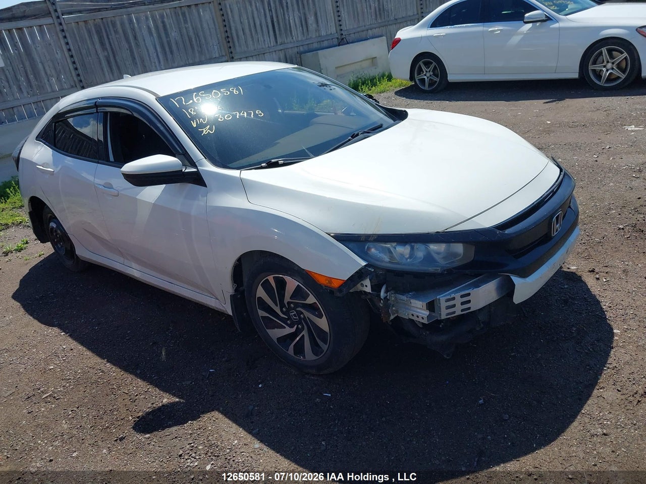 SHHFK7H27JU307475 · 2018 HONDA CIVIC LX