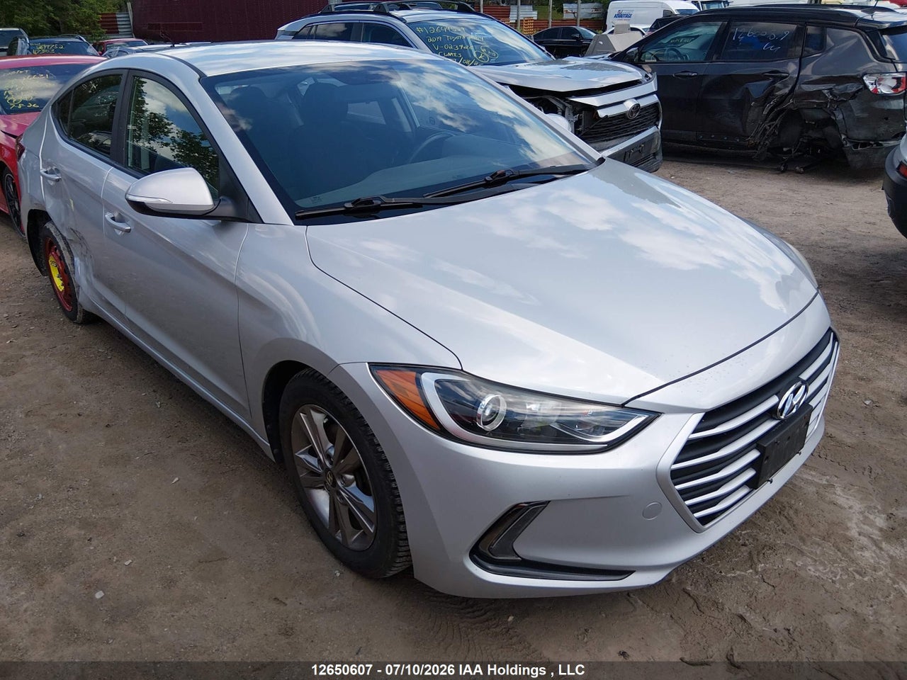 KMHD84LF2JU668986 · 2018 HYUNDAI ELANTRA GL