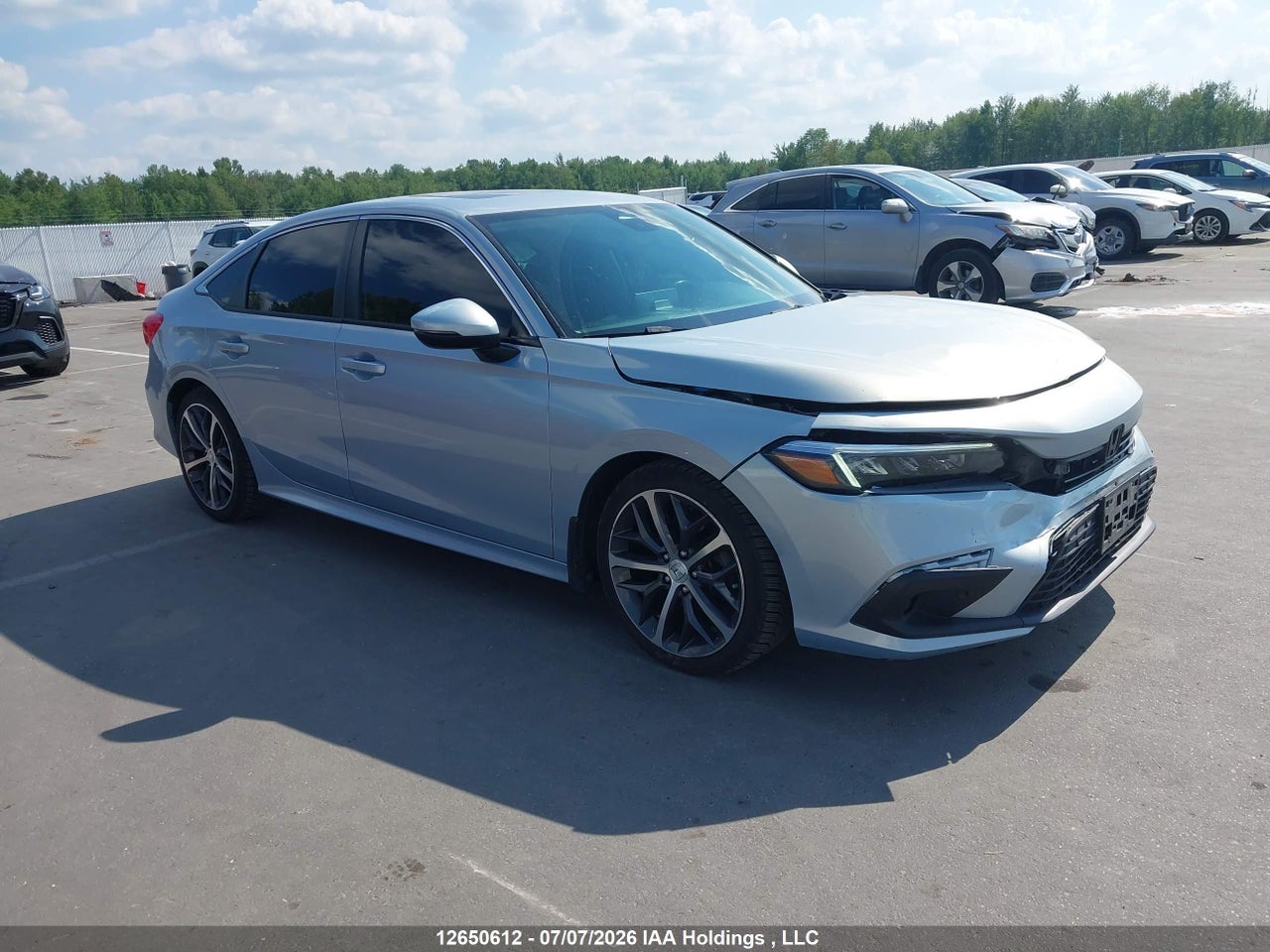 2HGFE1F97NH002520 · 2022 HONDA Civic touring