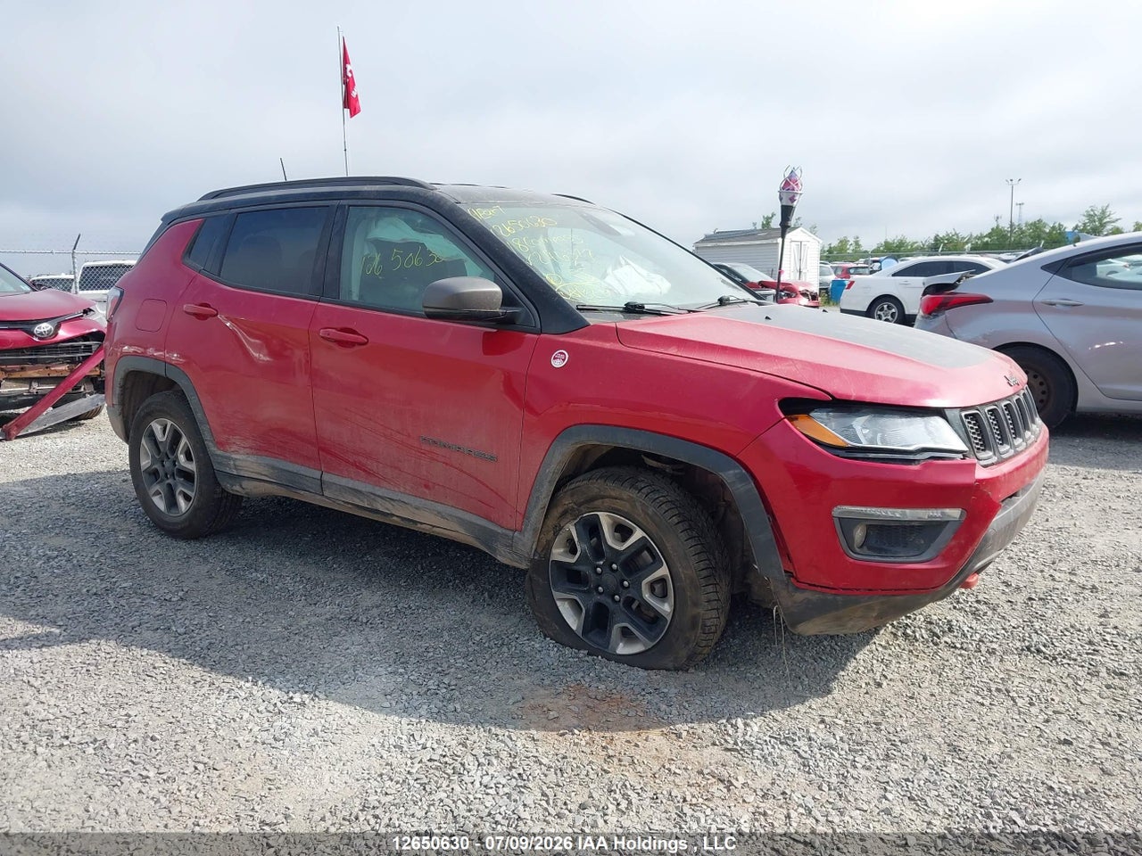 3C4NJDDB8JT246577 · 2018 JEEP COMPASS TRAILHAWK