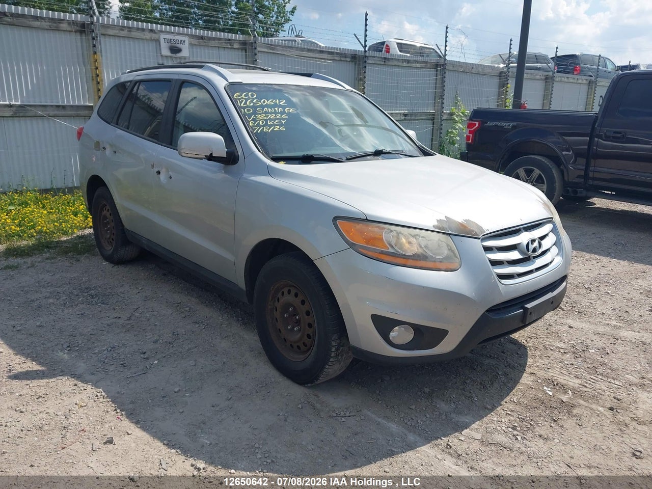5NMSHDAG2AH337226 · 2010 HYUNDAI SANTA FE LIMITED 3.5