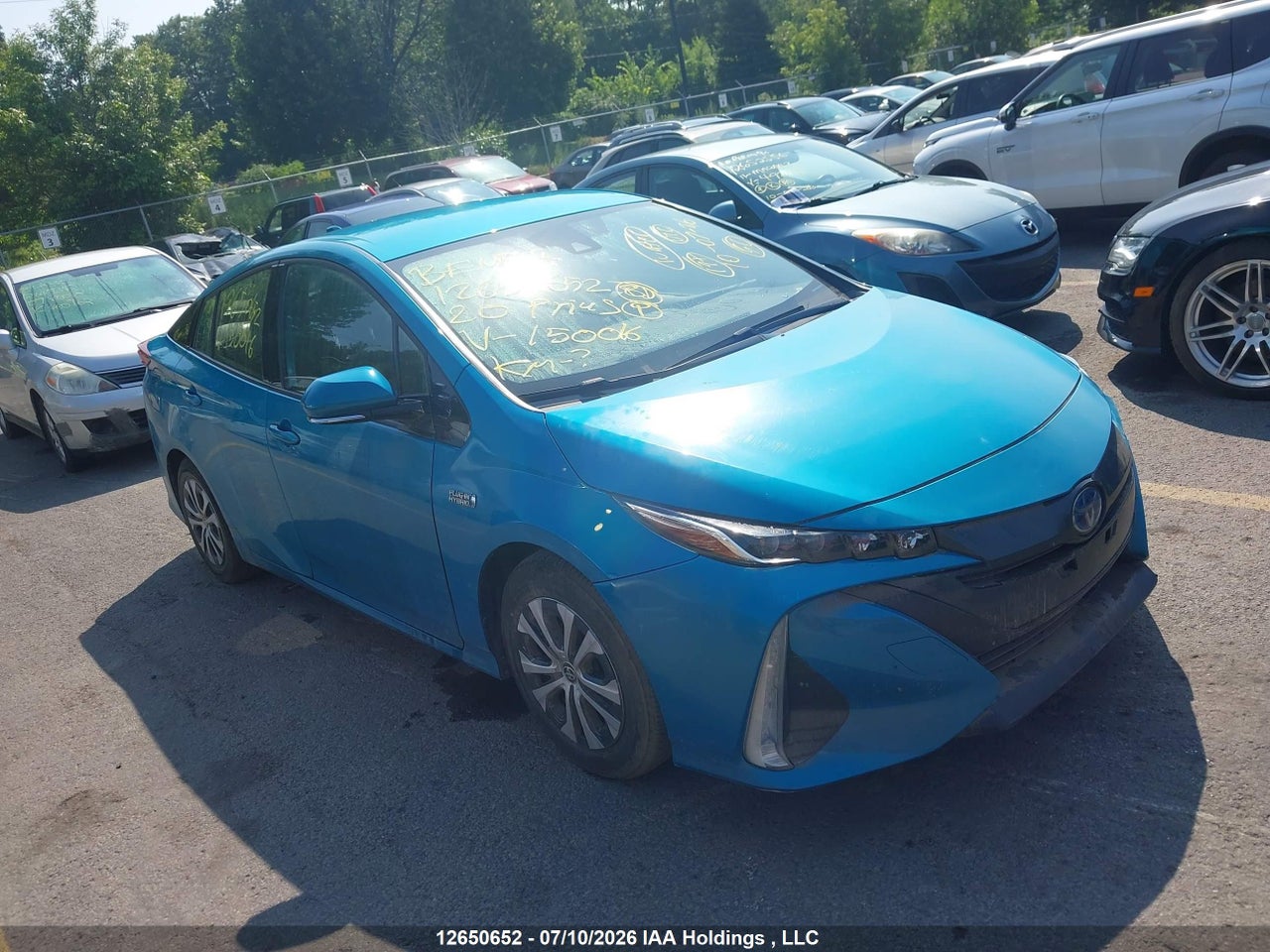 JTDKARFP4L3150016 · 2020 TOYOTA PRIUS PRIME