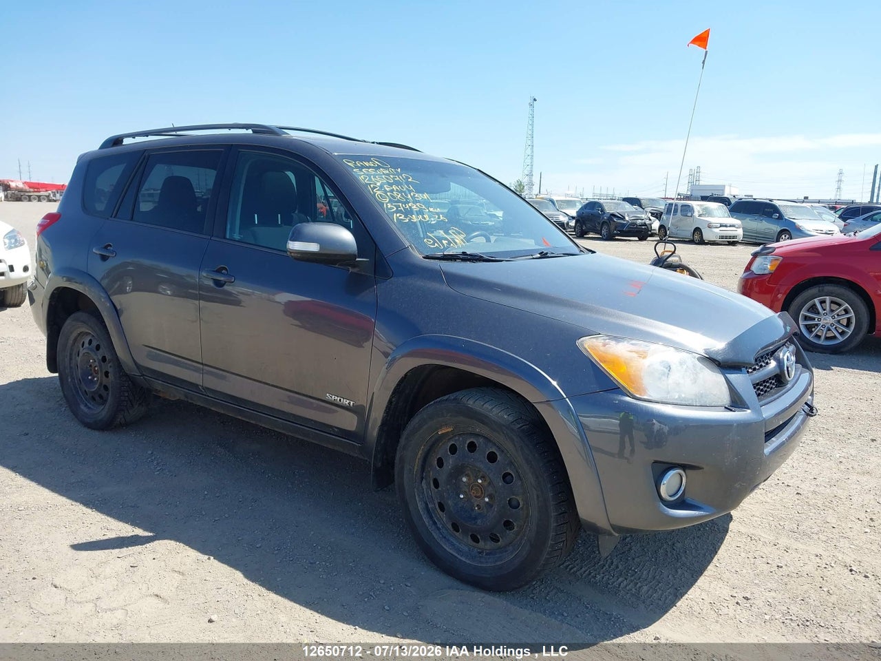 2T3RK4DV6CW084341 · 2012 TOYOTA RAV4 SPORT V6