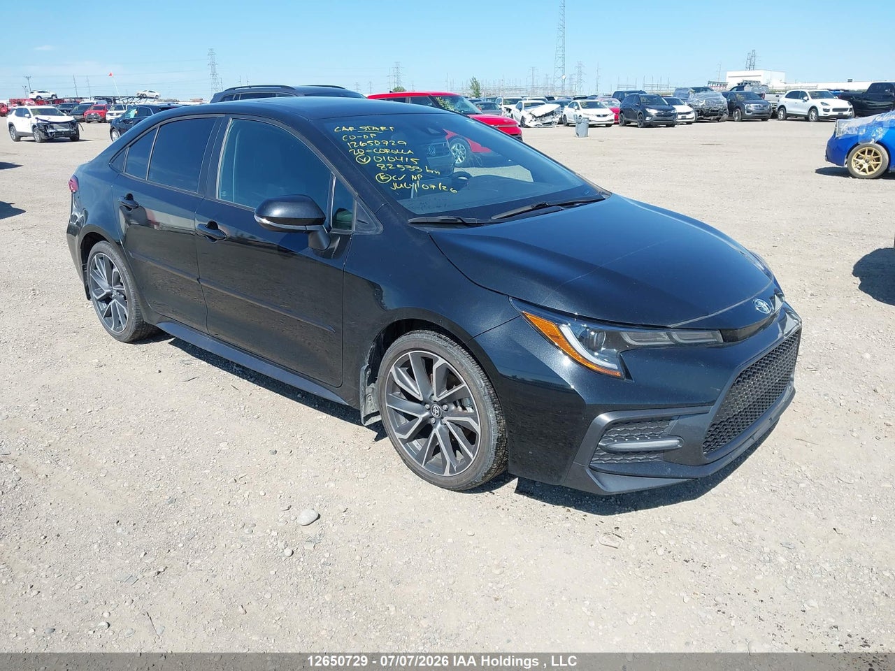 5YFB4RBE5LP010415 · 2020 TOYOTA COROLLA XSE