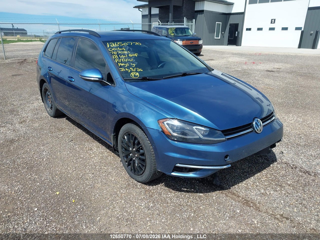 3VW117AU6JM767021 · 2018 VOLKSWAGEN GOLF SPORTWAGEN S