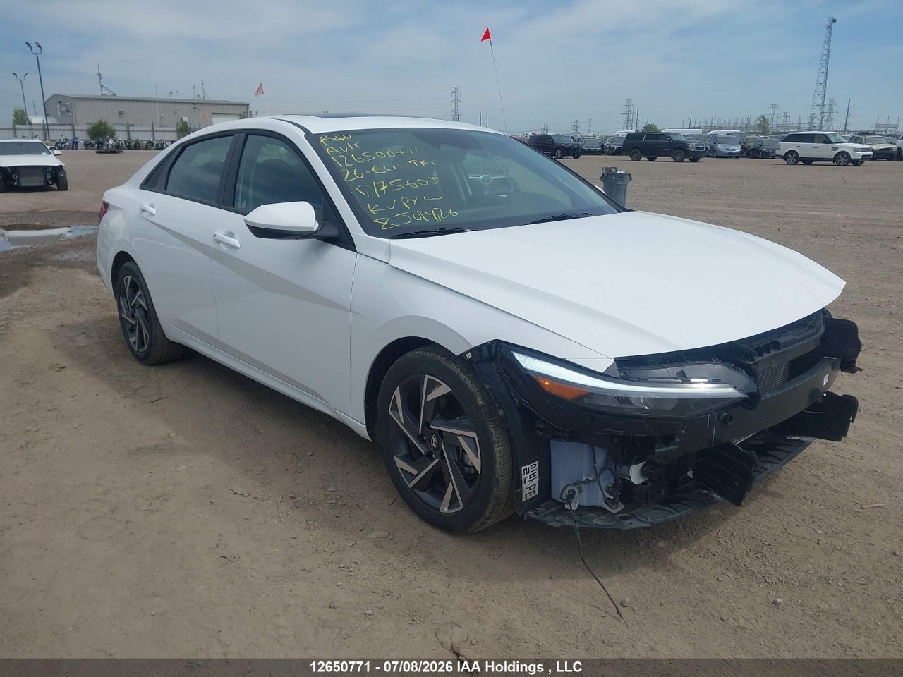 KMHLM4DG6TU175605 · 2026 HYUNDAI ELANTRA SEL SPORT