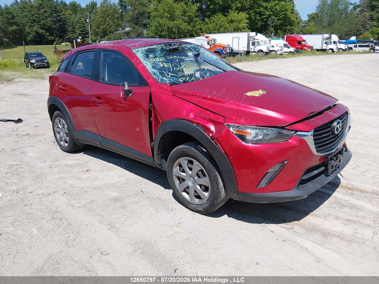 JM1DKFB71J1308198 · 2018 MAZDA CX-3 SPORT