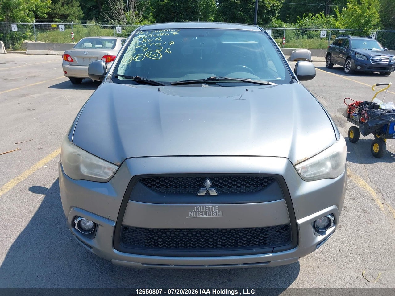 JA4AJ3AU2CZ604017 · 2012 MITSUBISHI RVR SE · 12/21