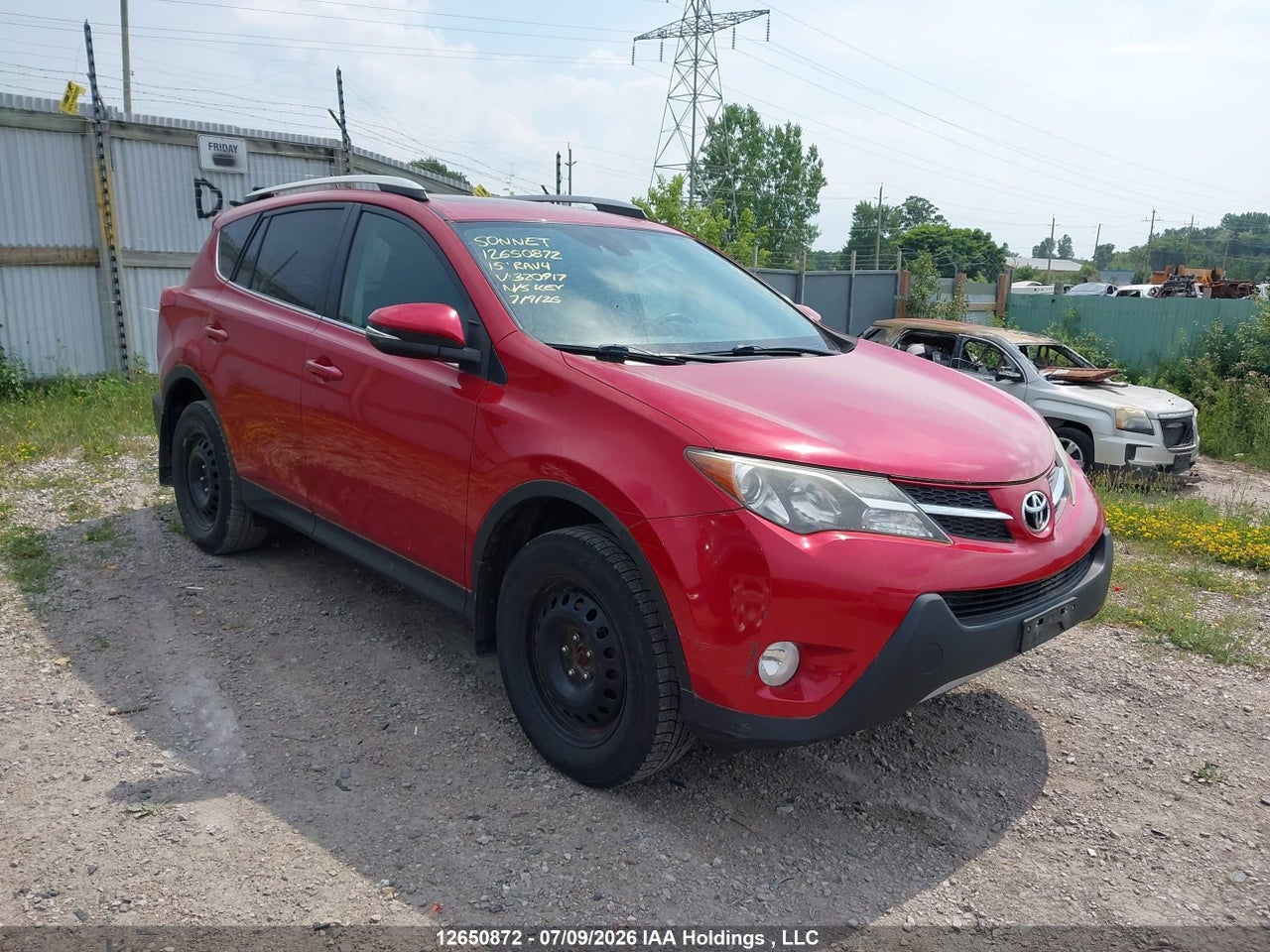2T3DFREV0FW320917 · 2015 TOYOTA RAV4 LIMITED