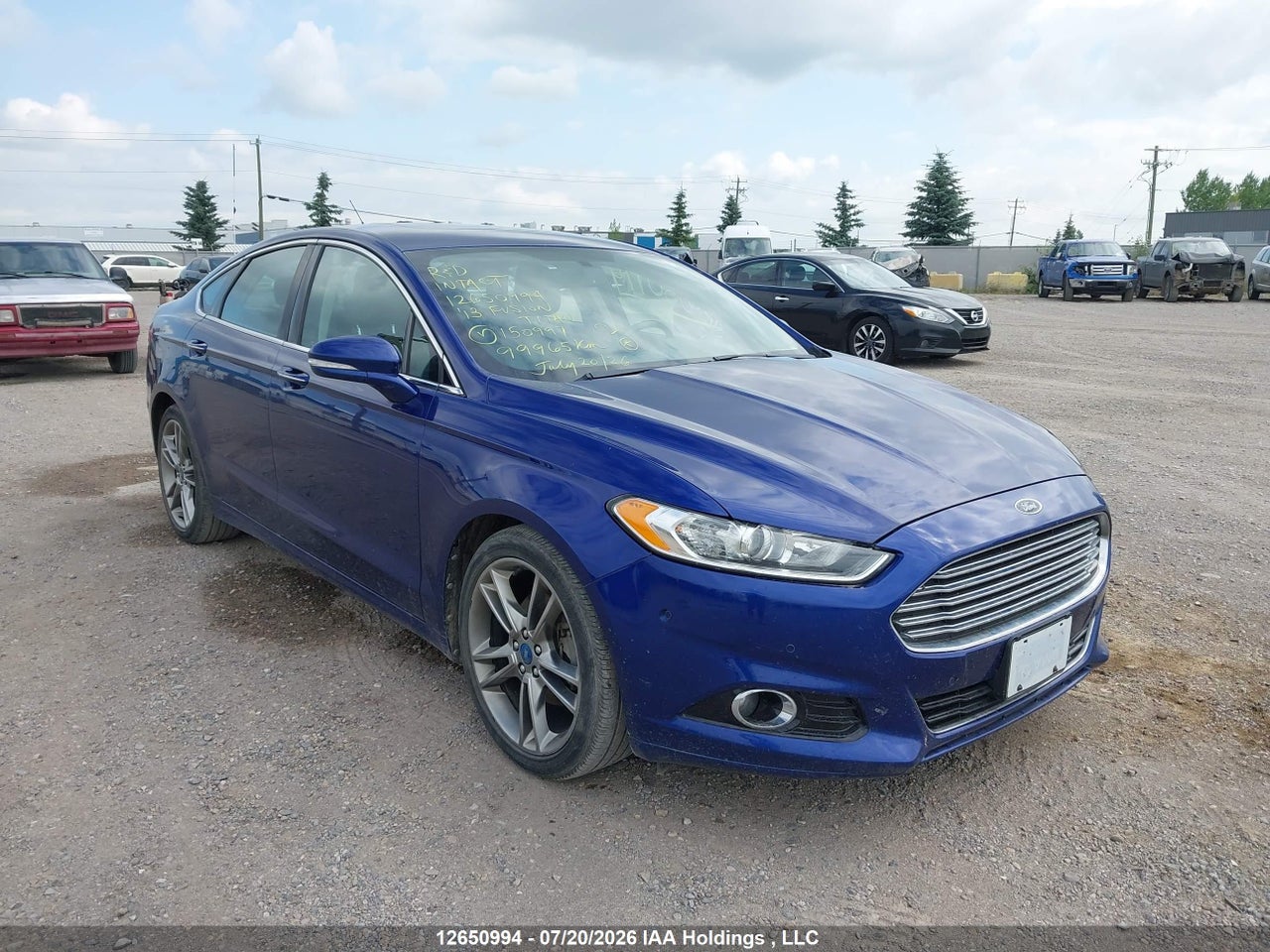 3FA6P0D9XDR150997 · 2013 FORD FUSION TITANIUM