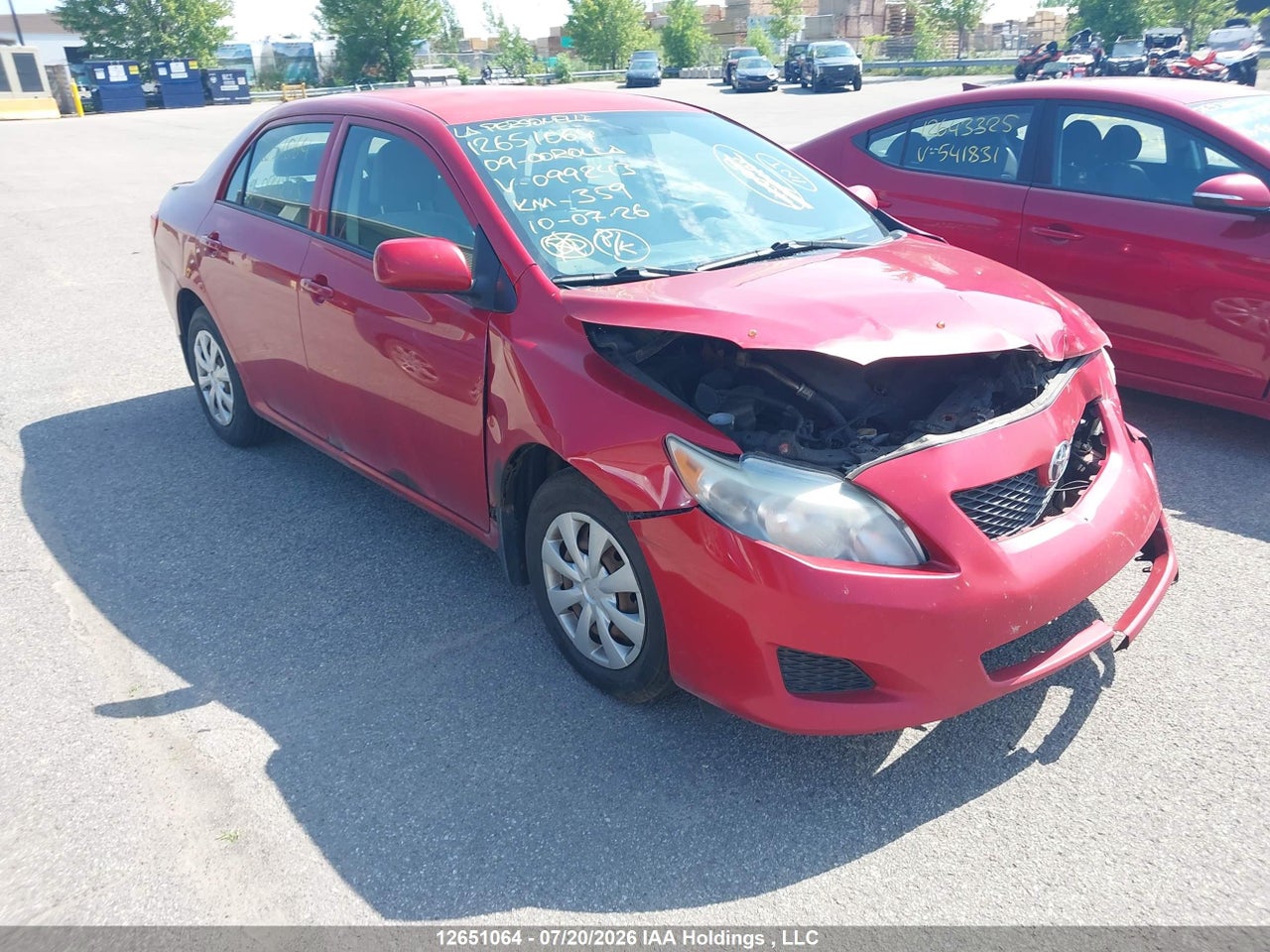 2T1BU40E99C099243 · 2009 TOYOTA COROLLA S/LE/XLE