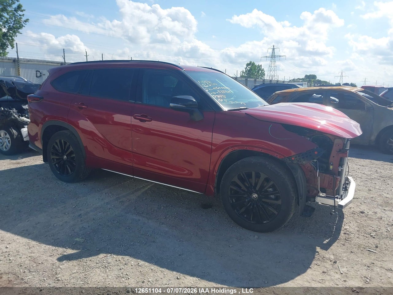 5TDKDRBH6RS535929 · 2024 TOYOTA HIGHLANDER XSE