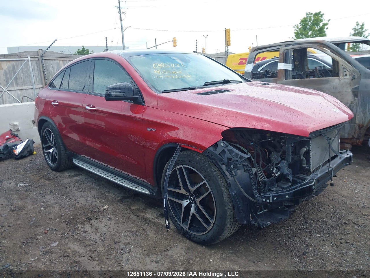 4JGED6EB1JA096008 · 2018 MERCEDES BENZ AMG GLE 43 COUPE 4MATIC