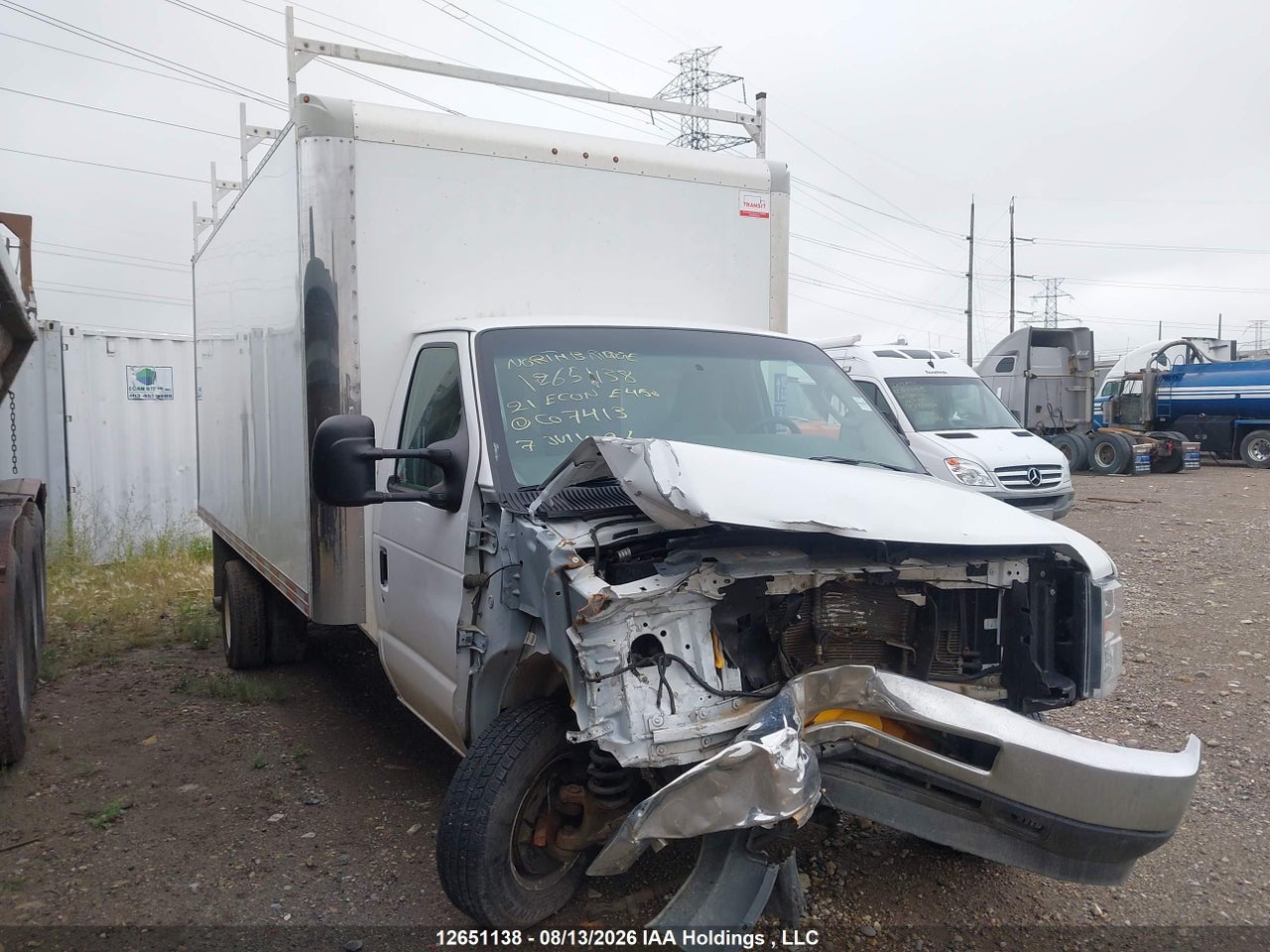 1FDXE4FN0MDC07413 · 2021 FORD ECONOLINE E450 SUPER DUTY CUTAWAY VAN