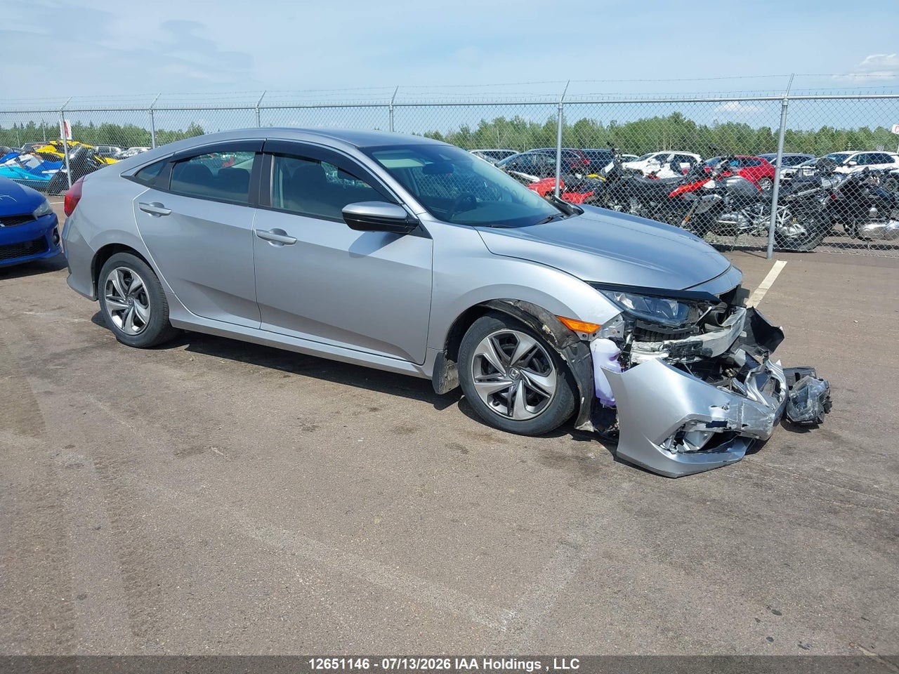 2HGFC2F50LH017379 · 2020 HONDA CIVIC LX