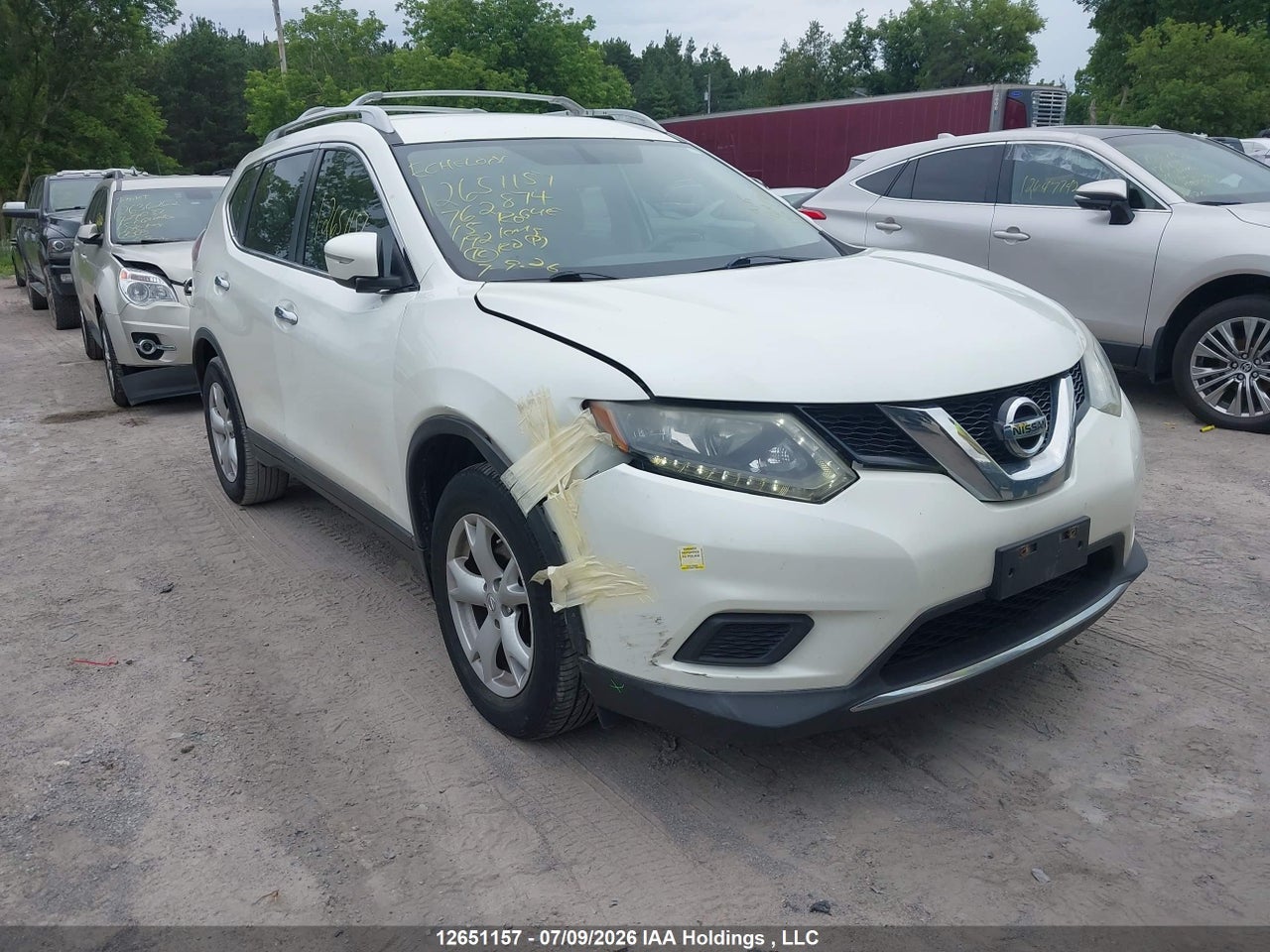 5N1AT2MT2FC762874 · 2015 NISSAN ROGUE S/SL/SV