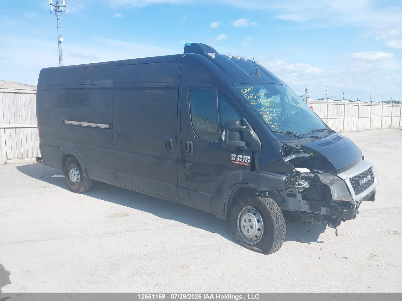 3C6MRVJG6NE121783 · 2022 RAM PROMASTER 3500 · 6/24