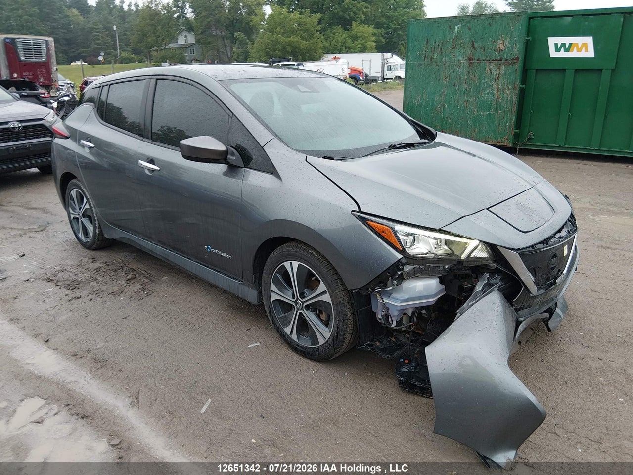 1N4AZ1CP7JC305641 · 2018 NISSAN LEAF